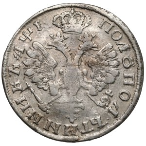 Russia, Peter I, Polupoltinnik 1705