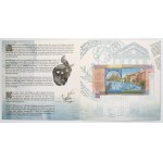 Banknot testowy Optaglio Nanogravure - 500 Years of Craftmanship, w oryginalnym folderze BNP Printing Works
