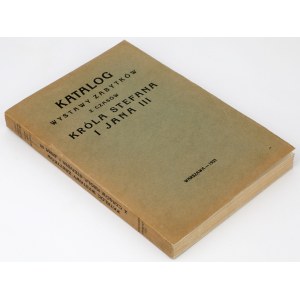 Katalog der Ausstellung von Altertümern aus der Zeit von König Stephan und Johannes III. 1933