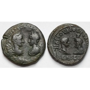 Roman Empire, Provincial bronzes (3rd century A.D.) - set (2pcs)