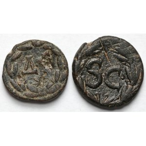 Roman Empire, Provincial bronzes (2nd-3rd century A.D.) - set (2pcs)