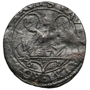 Włochy, Watykan, Innocenty VIII, Billon Quattrino (1484-1492)