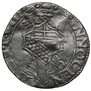 Włochy, Watykan, Innocenty VIII, Billon Quattrino (1484-1492)