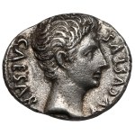 Octavian Augustus (27 B.C.-14 A.D.), Denarius - Signis Receptis