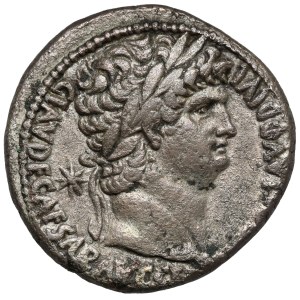 Nero (54-68 AD) Tetradrachma, Syria - Claudius and Nero