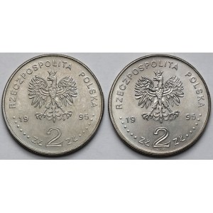 2 gold 1995 Katyn - set (2pcs)