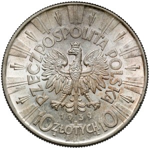 Pilsudski 10 gold 1939