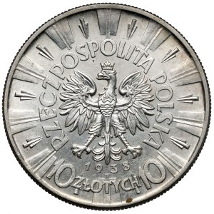 Piłsudski 10 złotych 1938