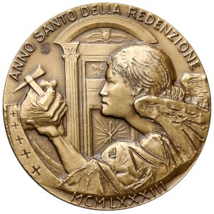 Watykan, Jan Paweł II, Medal 1983 - Anno Santo Della Redenzione - w brązie [0315/5000]