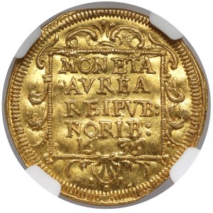 Nuremberg, Ducat 1636
