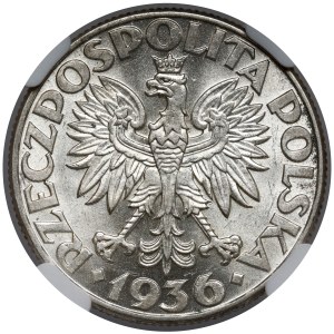 Żaglowiec 2 złote 1936