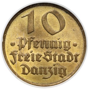 Gdańsk, 10 fenigów 1932 Dorsz