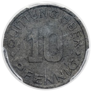 Ghetto Lodz, 10 fenig 1942 - second issue - rare