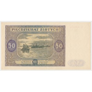 50 zloty 1946 - capital letter - Ł