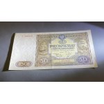 50 zloty 1946 - capital letter - Ł