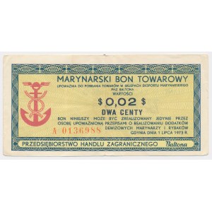 BALTONA, 2 cents 1973 - A