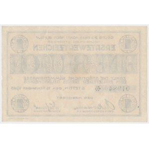 Szczecin (Stettin), 1 trillion marks 1923