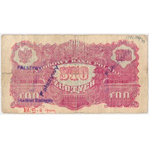Forgery of the era 100 gold 1944