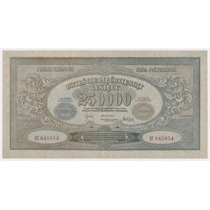 250,000 mkp 1923 - BT - enge Nummerierung