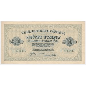 500.000 mkp 1923 - 7 Ziffern - F