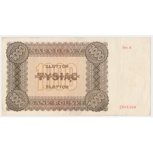 1,000 PLN 1945 - Ser.A
