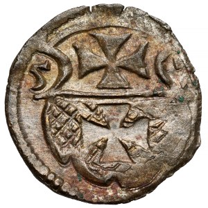 Zygmunt II August, Denar Elbląg 1557