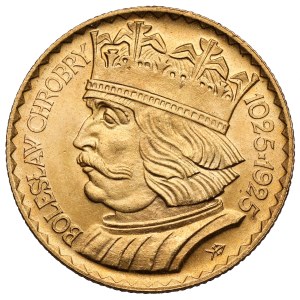 10 zlatých 1925 Chrobry