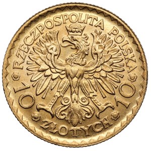 10 zlatých 1925 Chrobry