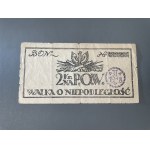 POW, Voucher 2 crowns 1918 for the Struggle for Independence - numeral numeral