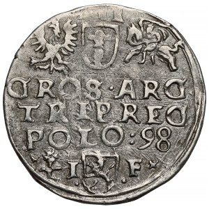 Sigismund III Vasa, Trojak Wschowa 1598 - Rudiger's mark