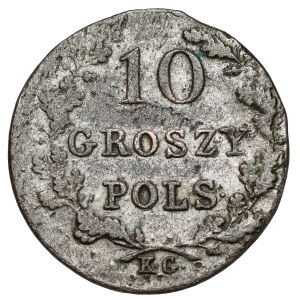 November Uprising, 10 pennies 1831 KG