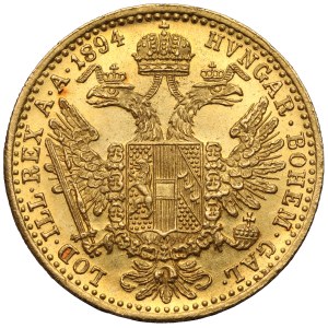 Austria, Franz Joseph I, Ducat 1894, Vienna