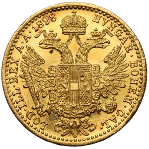Rakousko, František Josef I., Dukát 1898, Vídeň