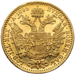Austria, Franz Joseph I, Ducat 1899, Vienna