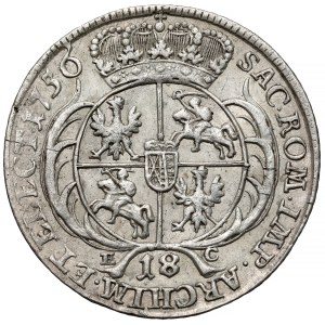 August III Sas, Ort Leipzig 1756 EC - massive