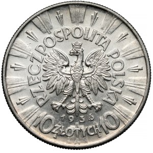 Piłsudski 10 złotych 1936