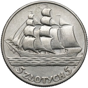 Plachetnice 5 zlatých 1936
