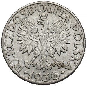Plachetnice 5 zlatých 1936