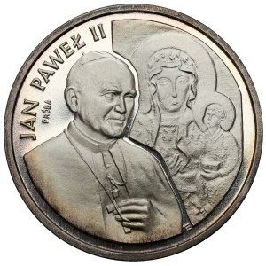 Próba SREBRO 200.000 złotych 1991 Jan Paweł II - Matka Boska
