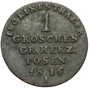 Posenské velkovévodství, 1 groš 1816-A, Berlín