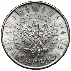 Piłsudski 10 złotych 1938