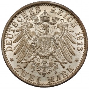 Prussia, 2 marks 1913-A, Berlin