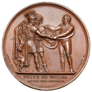 Vilnius, Napoleon I, Medal of the capture of Vilnius 1812