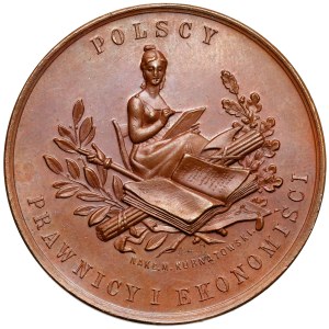 Medal, 1st Congress of Lawyers and Economists in Krakow 1887