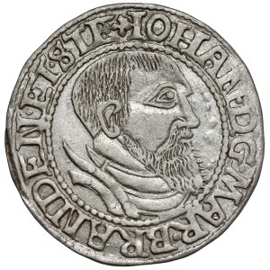 Silesia, Jan Kostrzynski, Grosz 1544, Krosno