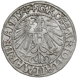 Silesia, Jan Kostrzynski, Grosz 1544, Krosno