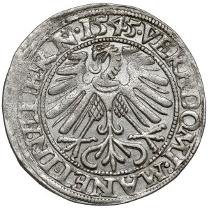 Śląsk, Fryderyk II, Grosz 1545, Legnica