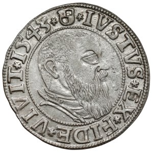 Prusy, Albrecht Hohenzollern, Grosz Królewiec 1543