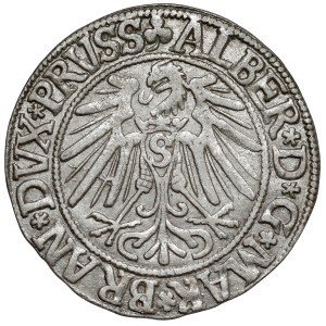 Prusy, Albrecht Hohenzollern, Grosz Królewiec 1543