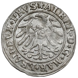 Prussia, Albrecht Hohenzollern, Grosz Königsberg 1531 - early portrait